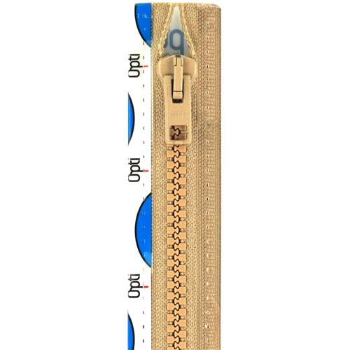 Rits Opti D P60 Deelbaar 65 cm nylon kleur 886