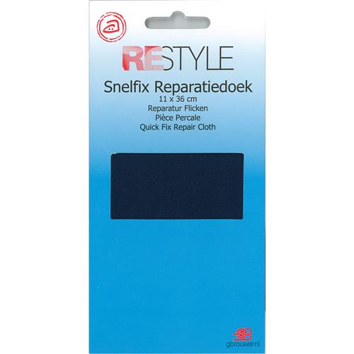 Restyle Snelfix reparatiedoek 11 x 36 cm 015.79100 marine 210