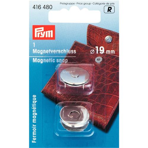 Prym R Magneetsluiting 19 mm 416 480 zilver kleur