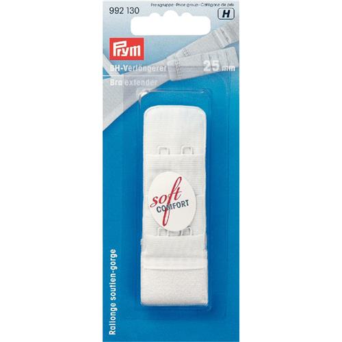 Prym BH verlengstuk wit soft comfort 25 mm 992 130