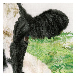 Thea Gouverneur borduurpakket 451 Koe ( voorkant) 60 x 45 cm