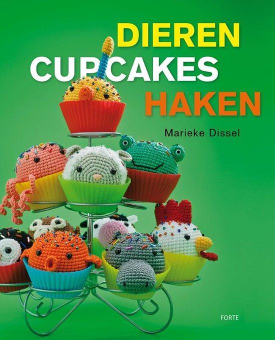 Boek Dieren cupcakes haken