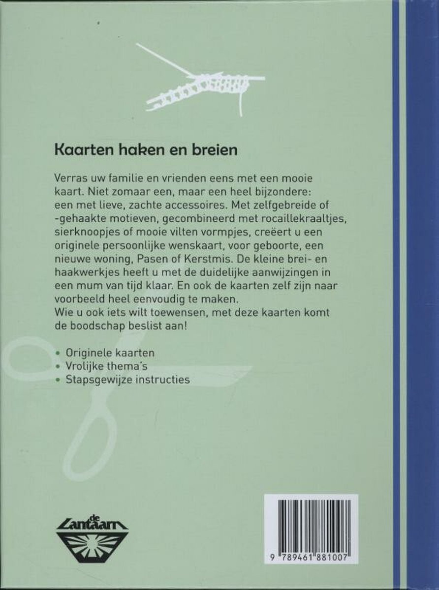 Boek Kaarten haken en breien de lantaarn