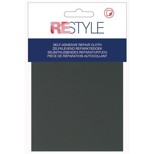 Nylon reparatiedoek zelfklevend kleur 002 Grijs 10 x 20 cm Restyle
