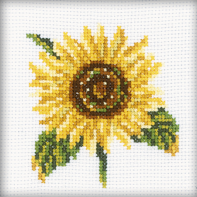RTO Borduurpakket 10 x 10 cm zonnebloem H170