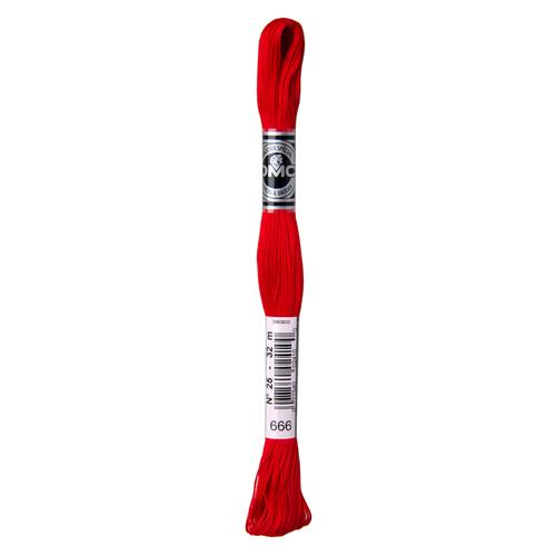 dmc broder special kleur 666 dikte 20