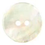 knoop wit / parelmoer 20 mm 2 gaats