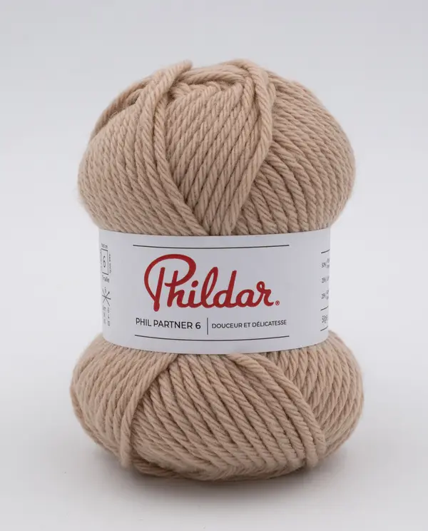 12855_1264_S1 phildar partner 6 kleur 1264 Biche