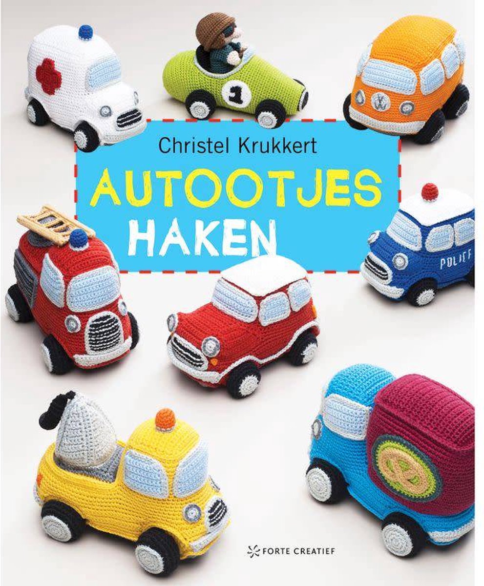 Boek autootjes haken - Christel Krukkert