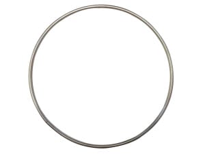 Metalen ring 15 cm rvs 4 mm