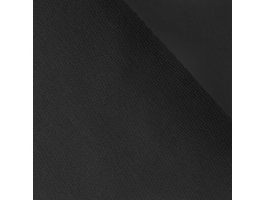 Boordstof 38 cm breed (72 cm omtrek) kleur 000 zwart