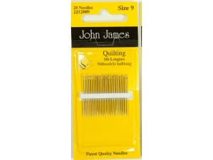 John James Quiltnaalden JJ12009 size 9 QUILTING
