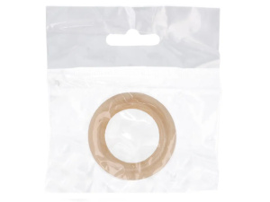 Houten ring naturel buitenmaat 48 mm 95740