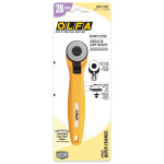 OLFA RTY-1/C Rolmes 28mm Geel - Afbeelding 2