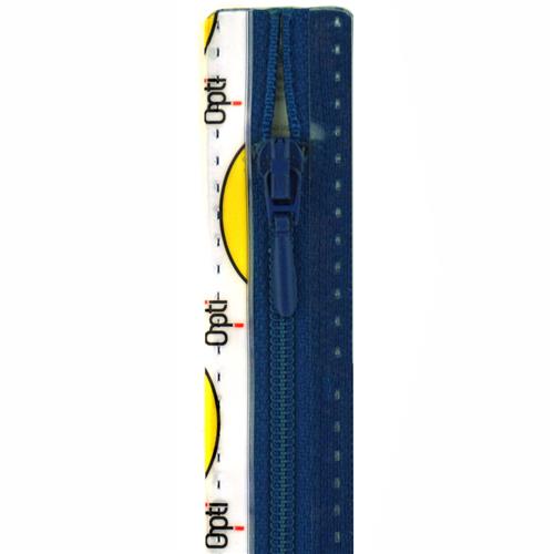 Rits Opti B S40 nylon niet deelbaar 60 cm kleur 215 blauw
