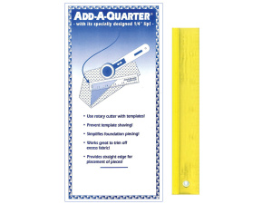 ADA6-25 Ruler Add A Quarter 6 inch (naadtoeslag liniaal)