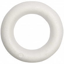 Piepschuim halve ring 30 cm
