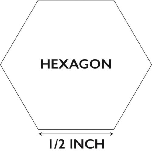 Rhinetex Hexagon 1/2" 100 stuks