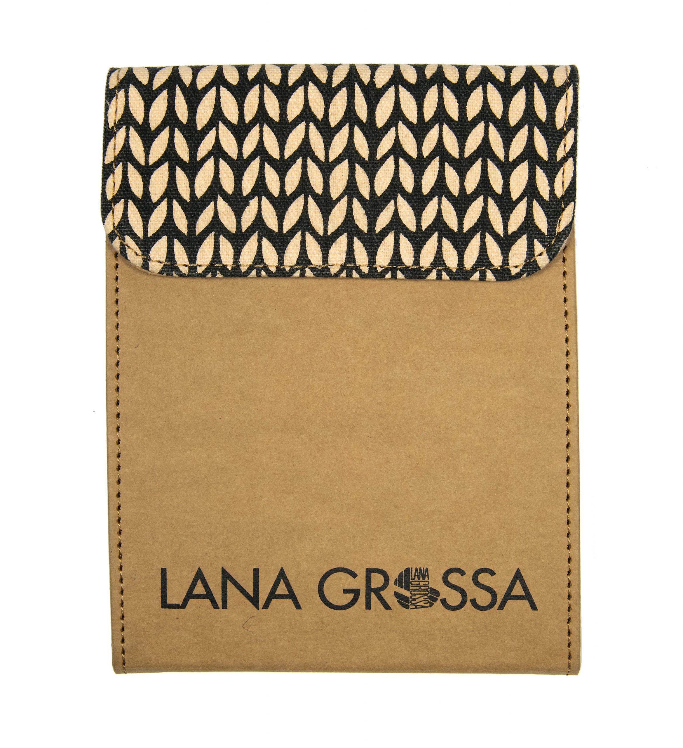 Lana Grossa vario Rondbreinaalden set bruin.