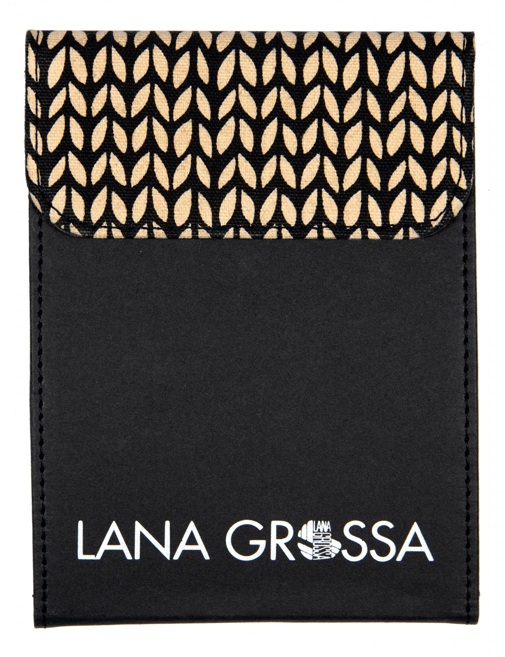 Lana Grossa vario Rondbreinaalden set zwart.