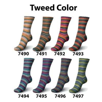 Tweed color 4 draads 100 gram