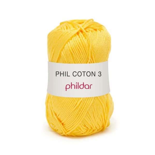 Phildar Coton 3 kleur 1440 Soleil