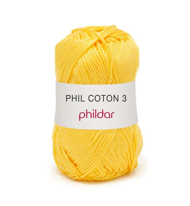 Phildar Coton 3 kleur 1440 Soleil