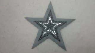 Applicatie ster Rhinestones 13.10130 kleur 4