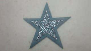 Applicatie ster Rhinestones 13.10130 kleur 27
