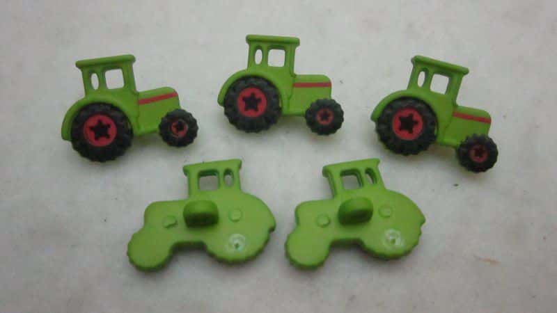 knoop trekker 20x15 mm groen 007.84923