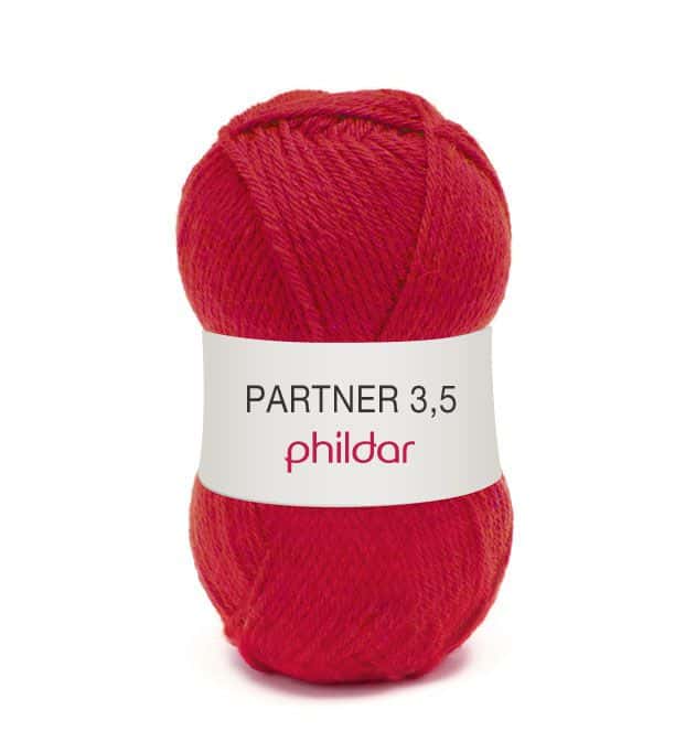 Phildar Partner 3/5 kleur 1459 Pavot.