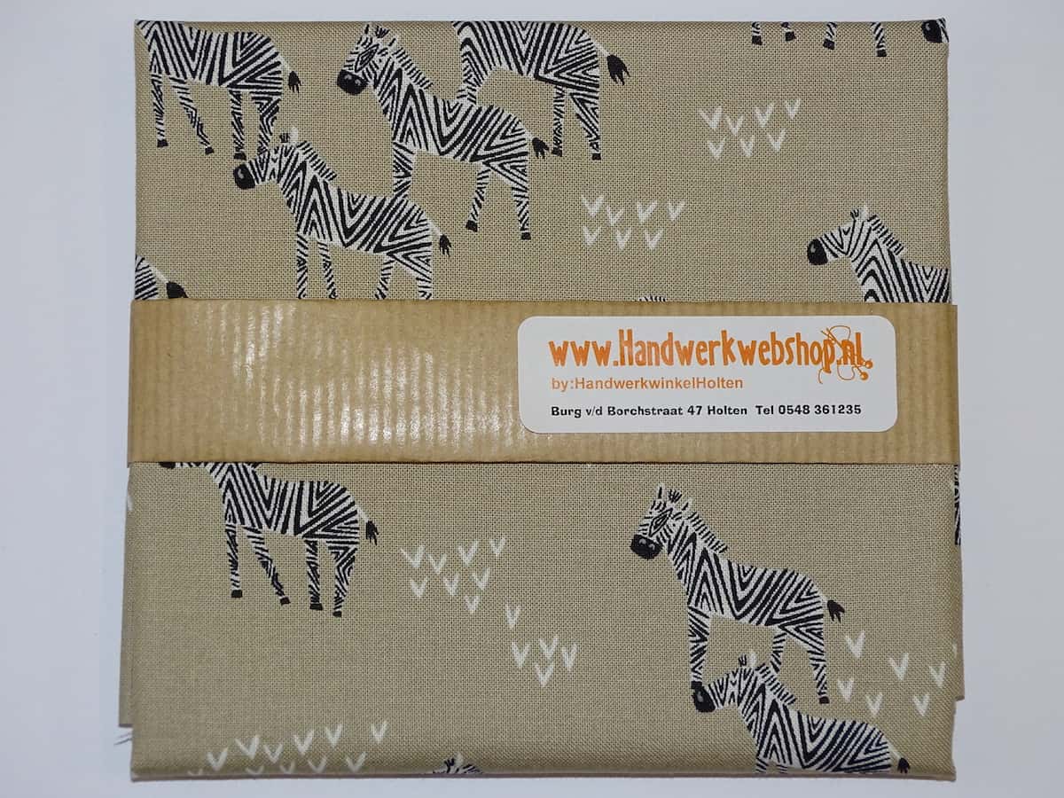 Quiltstof Moda 50x55 cm safari life 20645-12
