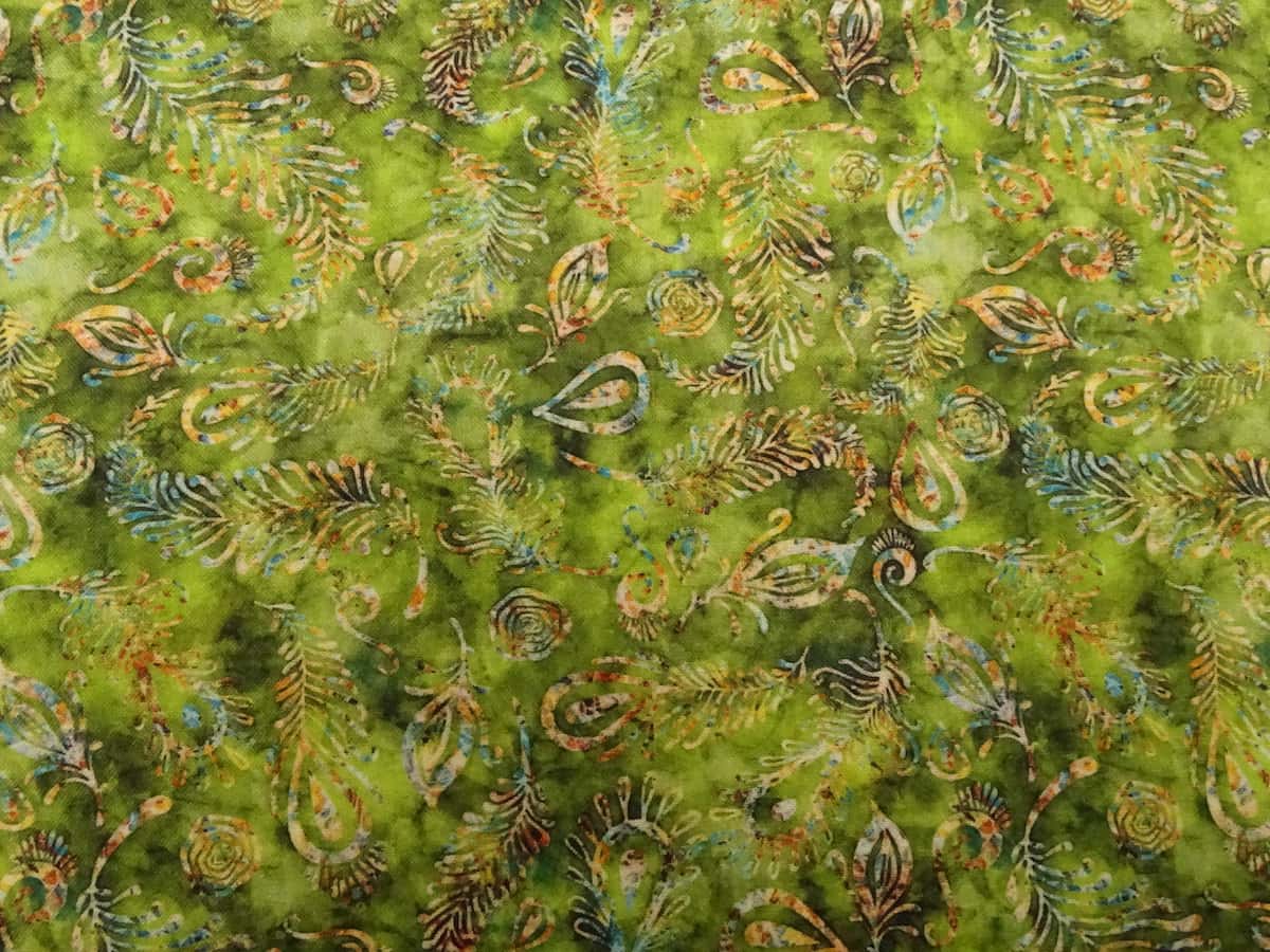 Quiltstof op rol Rinske Stevens 110 cm breed Botanica QT-27413-G