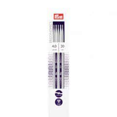 Prym Ergonomics 5 kousenbreinaalden 4,0 mm dik 20 cm lang 
