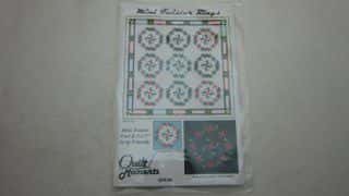 Quiltpatroon Quilt Moments Mini Twistar Rings Marilyn Foreman