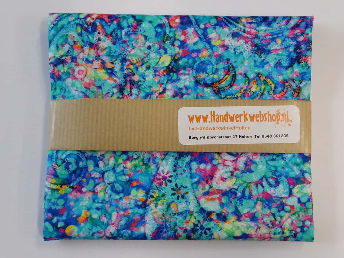 Quiltstof op maat 50x55 cm Rinske stevens 27094-B
