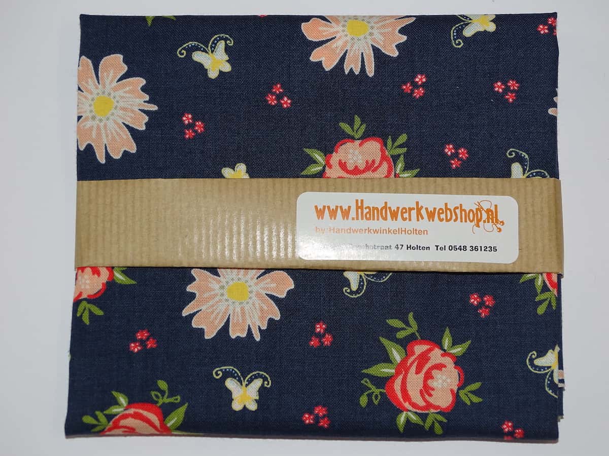 Quiltstof 50x55 cm Moda Harper's Garden 37570-18