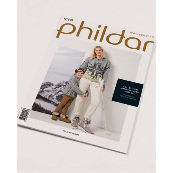 boek Phildar nr. 693 collectie sport winter 2018-19