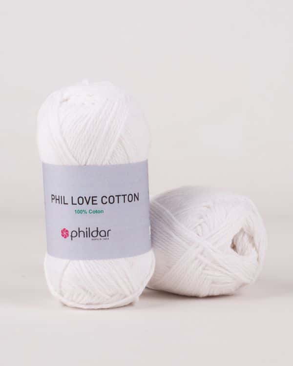 Phildar Phil Love Cotton kleur blanc