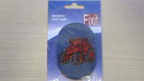 12345106 vervaco fixit knielap tractor rood