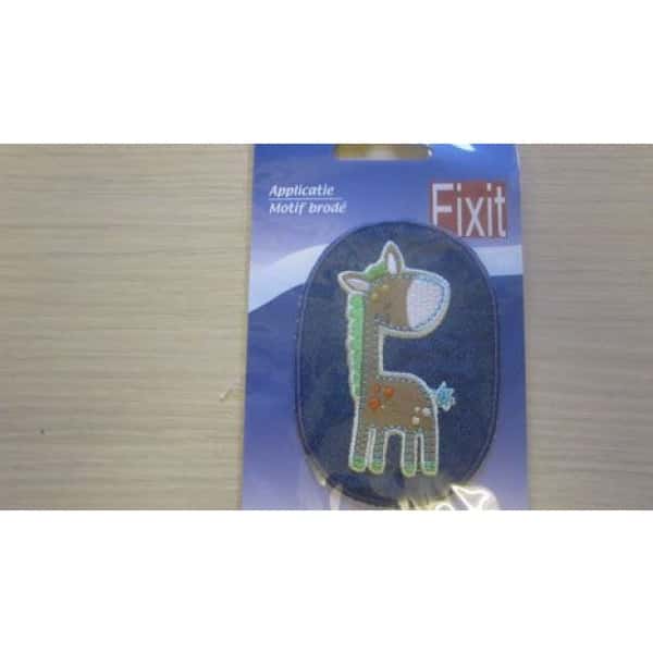1234599 vervaco fixit knielap jeans paard