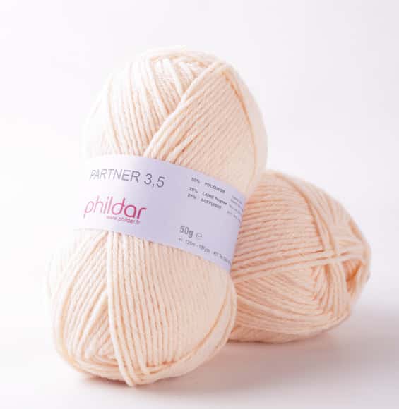 Phildar partner 3,5 kleur peau