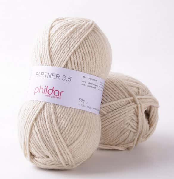 Phildar partner 3,5 kleur sable