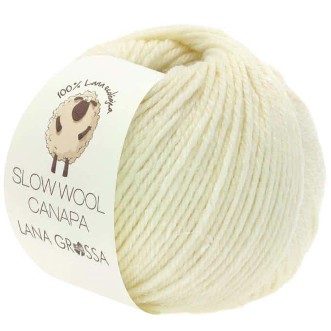 Lana Grossa Slow Wool Canapa kleur 1
