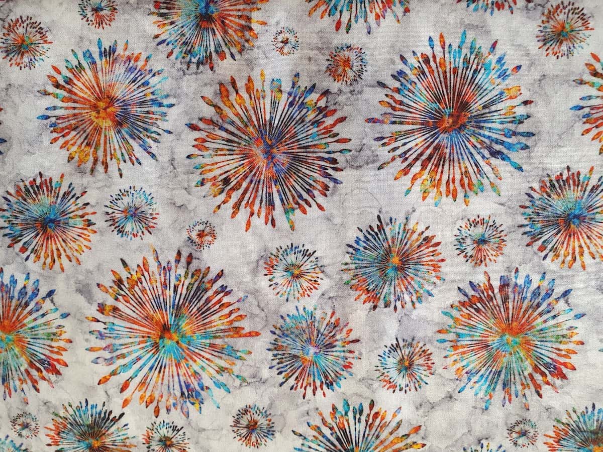 Quiltstof op maat 50x55 cm Rinske Stevens Botanica QT-27412-K