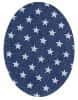 HKM reparatiedoek 218/ISB d.blauw met ster