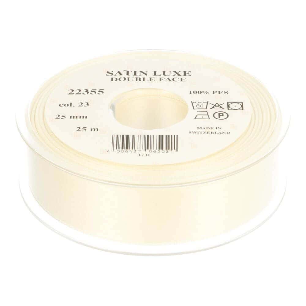 Satijn lint luxe 22355 kl 23 25 mm Geel