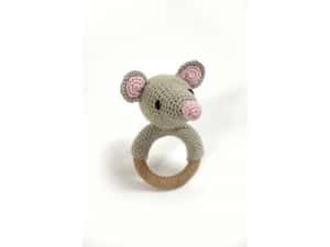 Hardicraft haakpakket Rammelaar muis