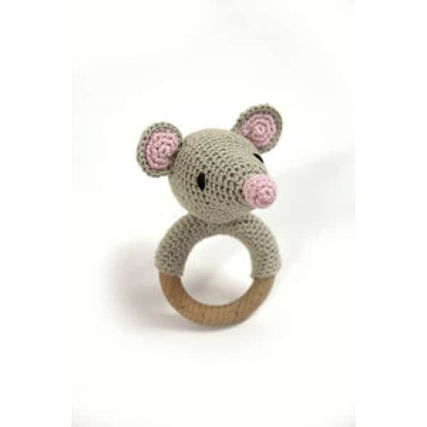 Hardicraft haakpakket Rammelaar muis