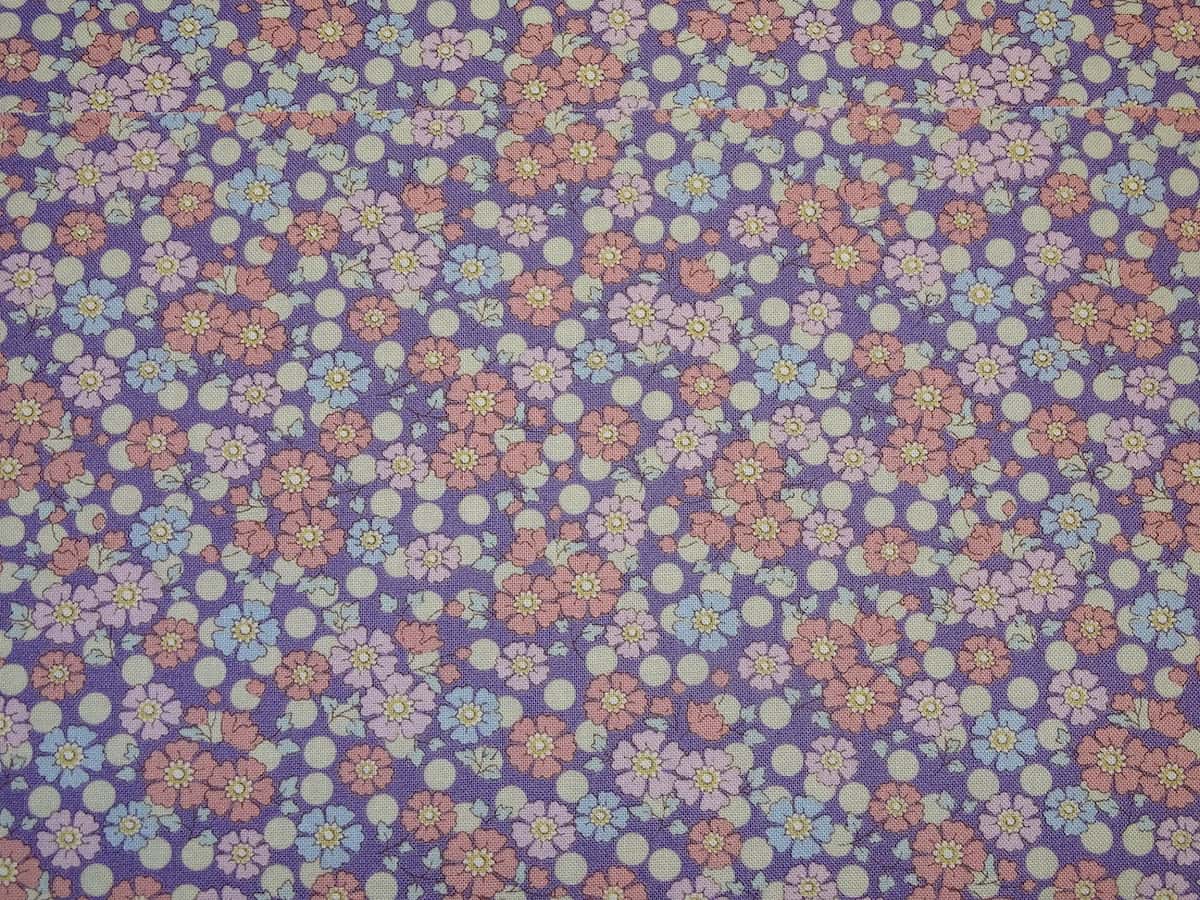 Tilda quiltstof op rol 110 cm breed Windflower Lavander